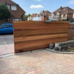 Wooden + Metal Electric Gates